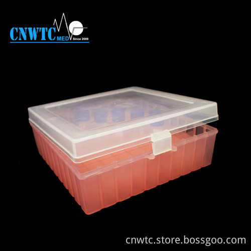1.8ml 100Wells Plastic Cryotube Boxes with Hinged Lid: High-Quality Storage Solutions for Scientific Applications